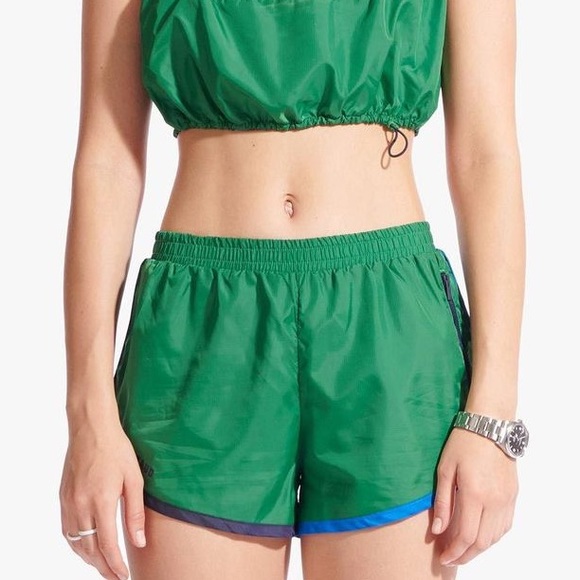 staud new balance shorts